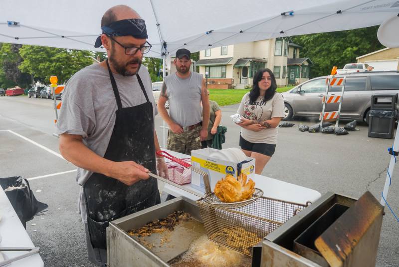 food vendors oakfield labor daze