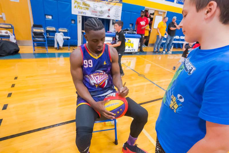 harlem wizards at OA