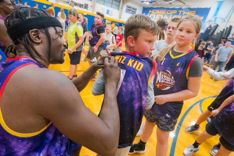 harlem wizards at OA