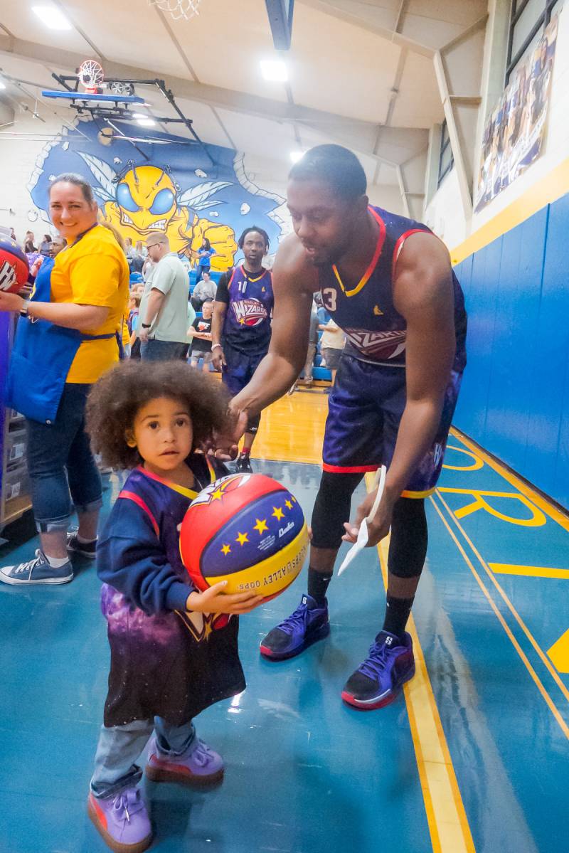 harlem wizards at OA