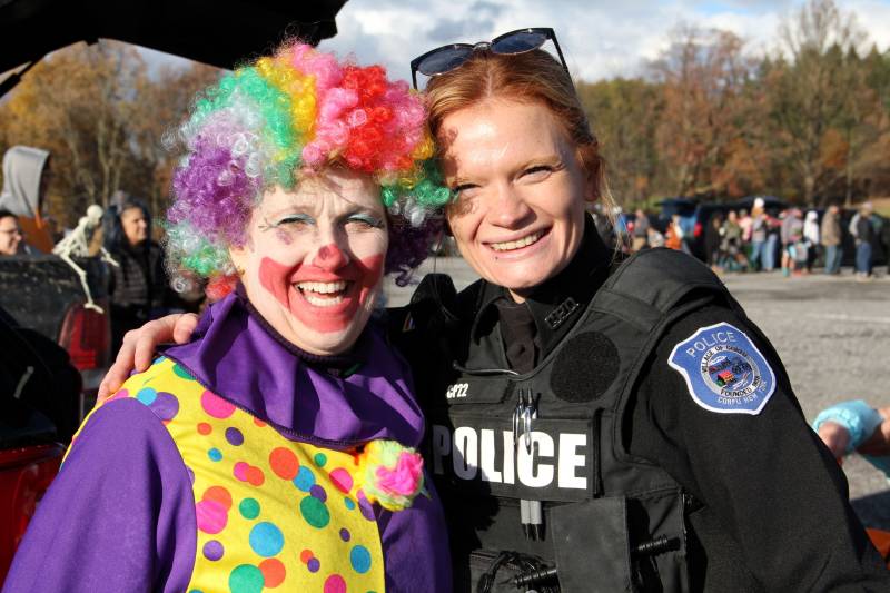 corfu cop and clown