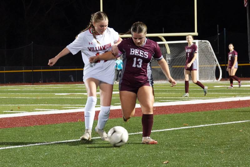 byron bergen girls soccer