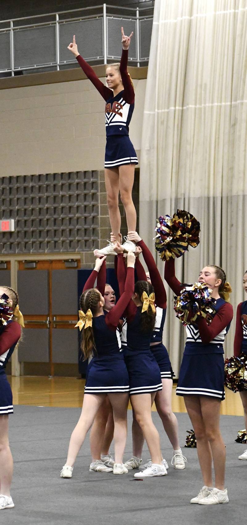 section cheerleading batavia elba le roy