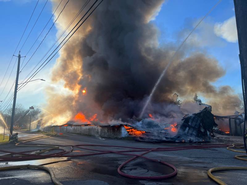 Howard Street fire