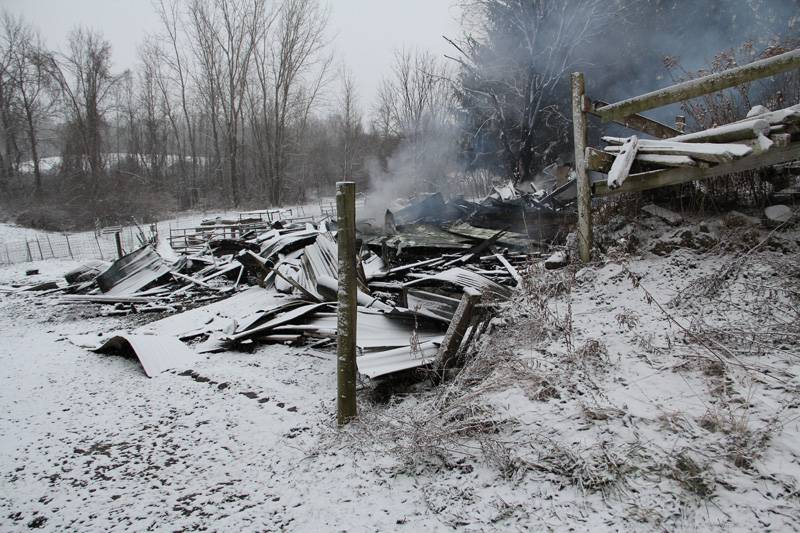 rose road barn fire