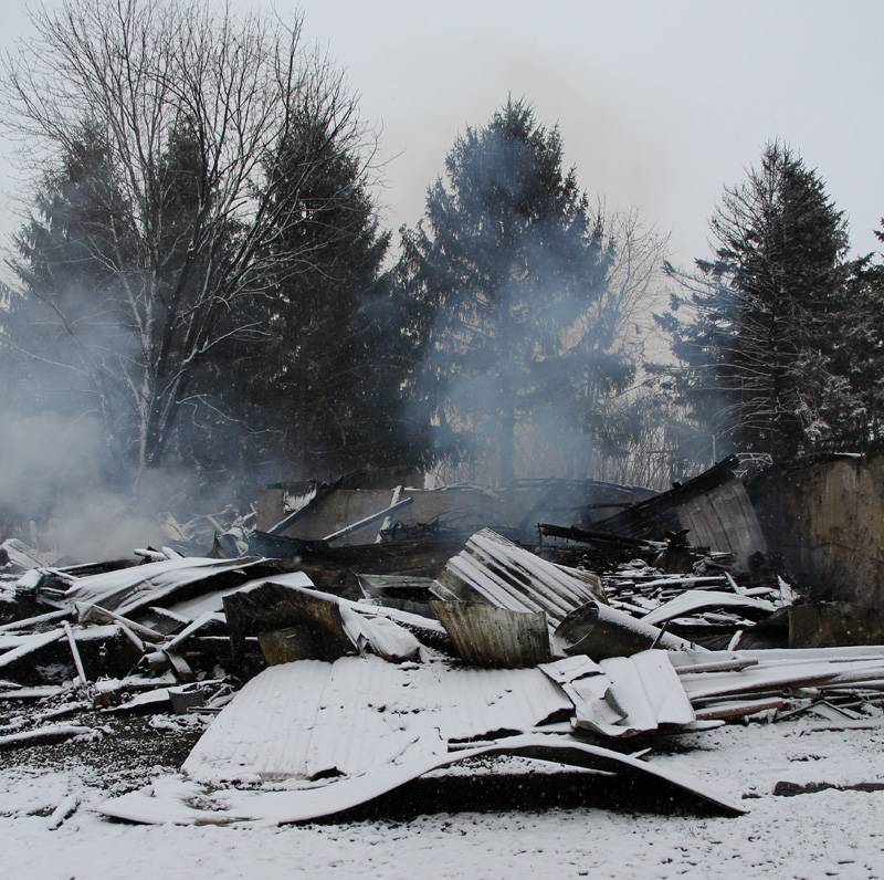 rose road barn fire