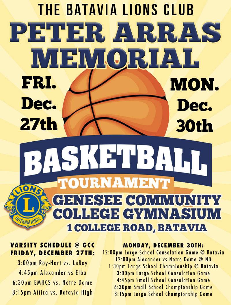 Peter Arras Basketball Tournament