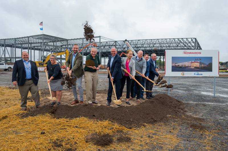 schumer edwards groundbreaking