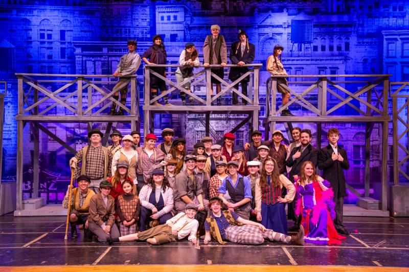 BHS Production Club presents Newsies this weekend.  Photo by Steve Ognibene