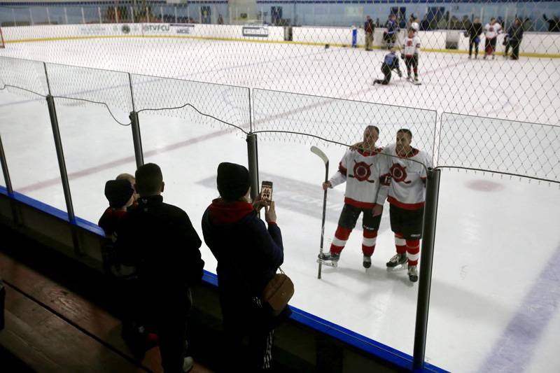 battle of the badges hockey game