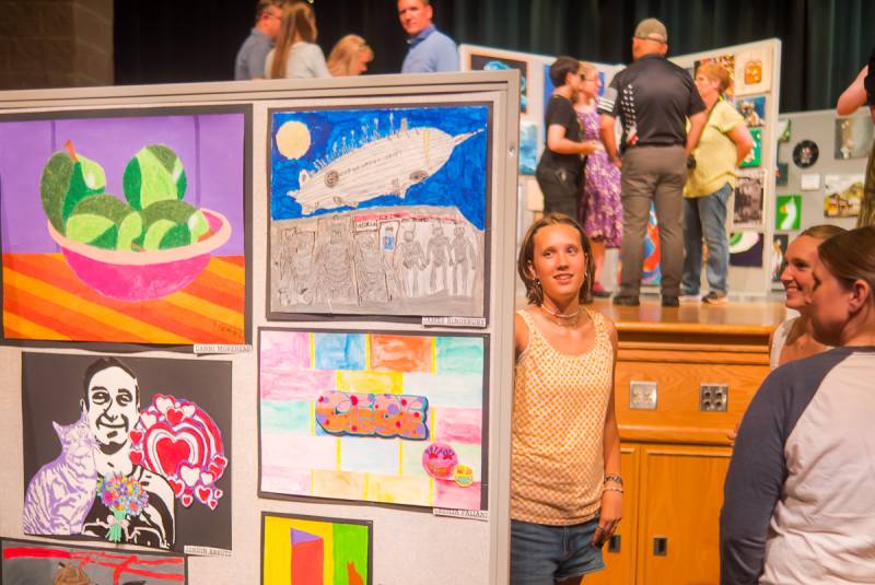 le roy hs art show