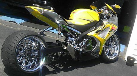 Custom Suzuki Motor Bike Valued At 16k Stolen From Garage On Pratt Road The Batavian