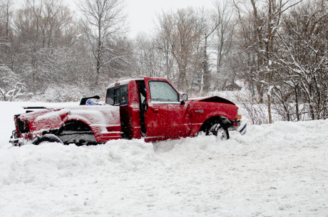 Ford ranger snow tracks #9